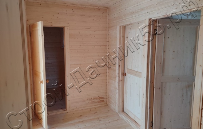 4 Каркасно-щитовой дом Д-23, 8,5х8 м, 68 М², Ленинградская область, Всеволожский район, ДНТ “Поляна-2” (22)